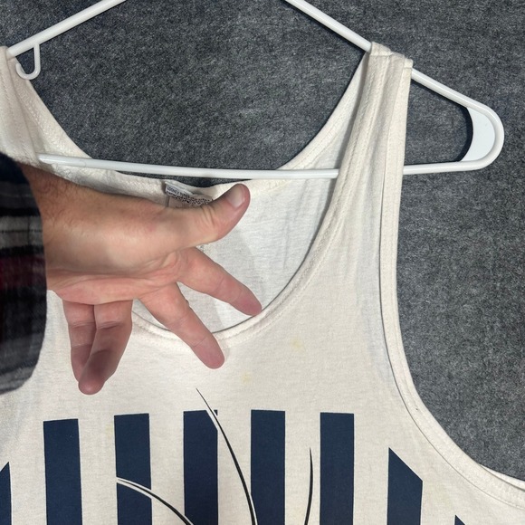 Mens Looney Tunes Tweety Bird Tank Top Graphic Tee Vintage 1996 Large - Picture 11 of 15